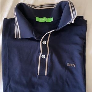 Hugo Boss Men’s XXL Slim Fit Blue Polo